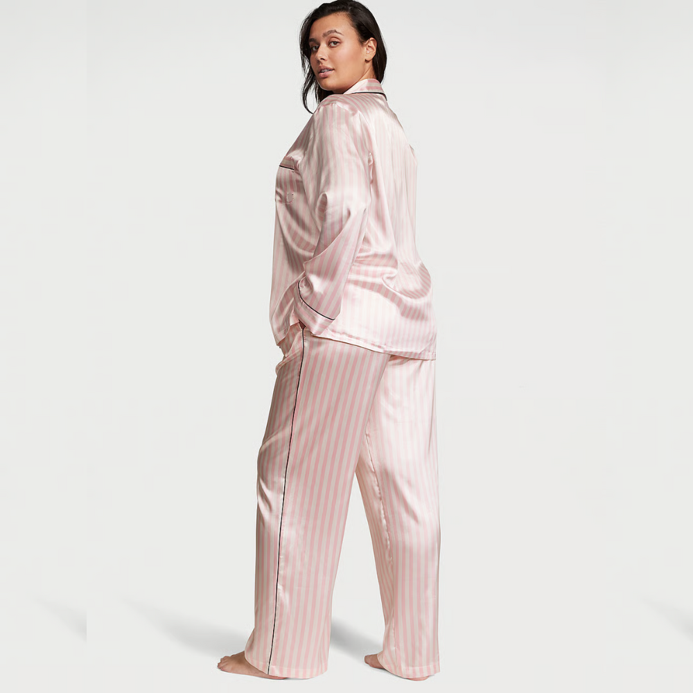 Glazed Satin Pajama Set
